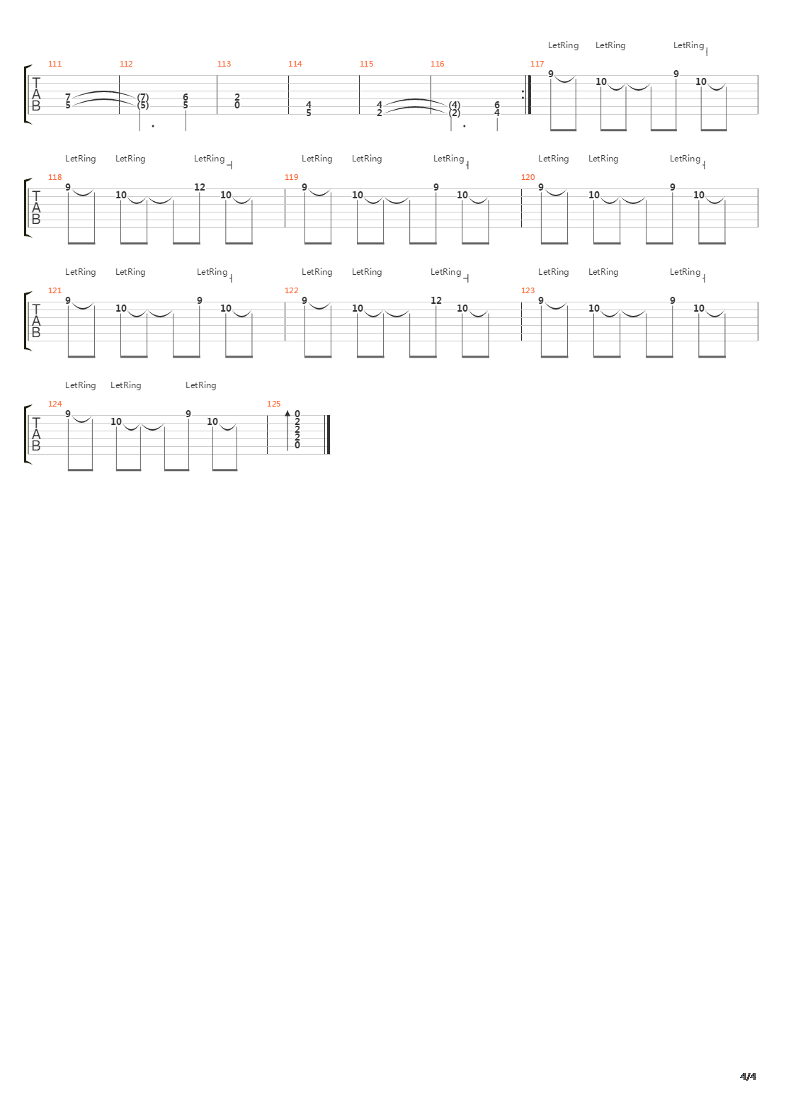 Sorg吉他谱