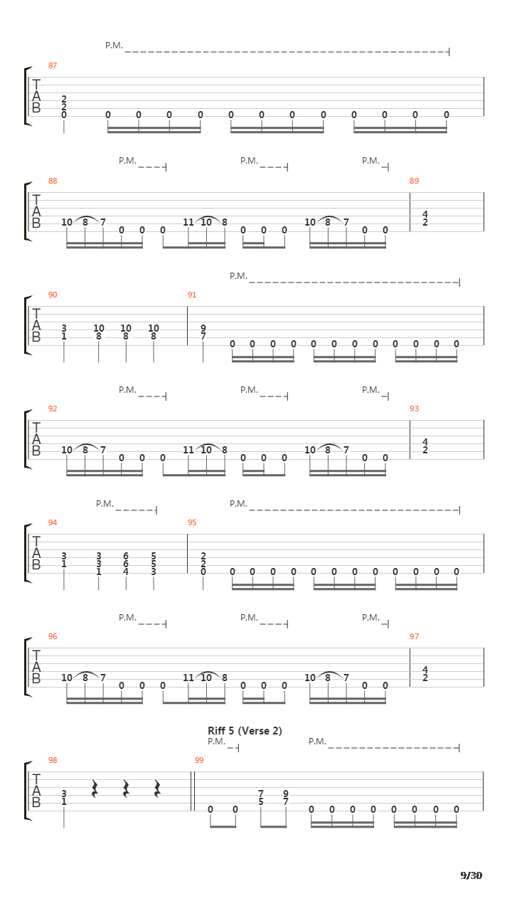 Pteropticon吉他谱