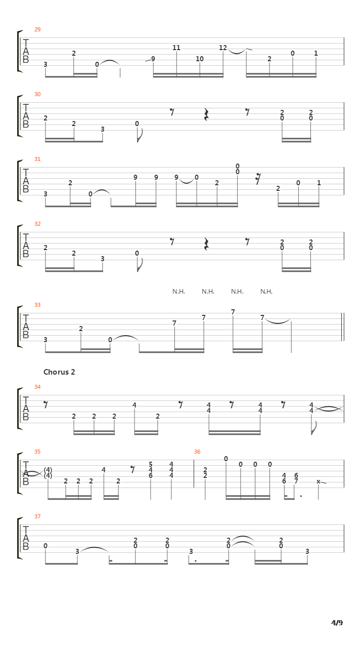 Slow Poke Music吉他谱