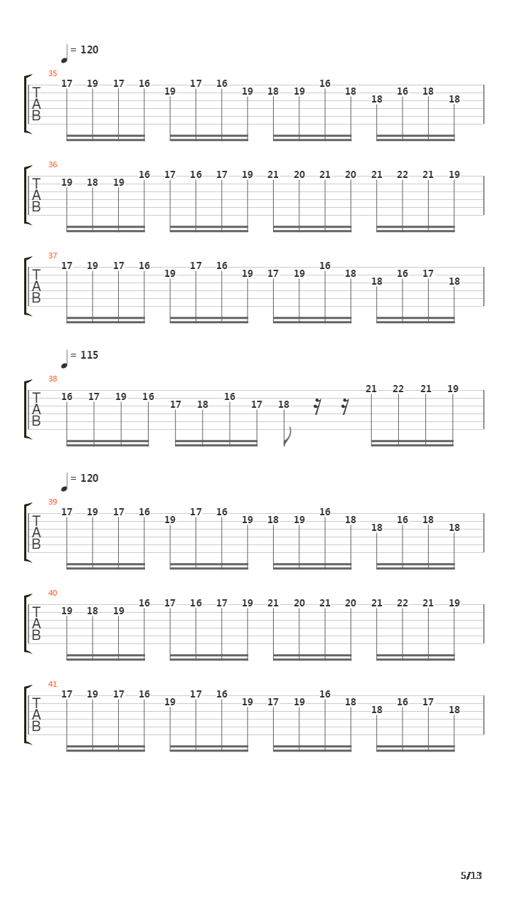 Rondo Alla Turca吉他谱