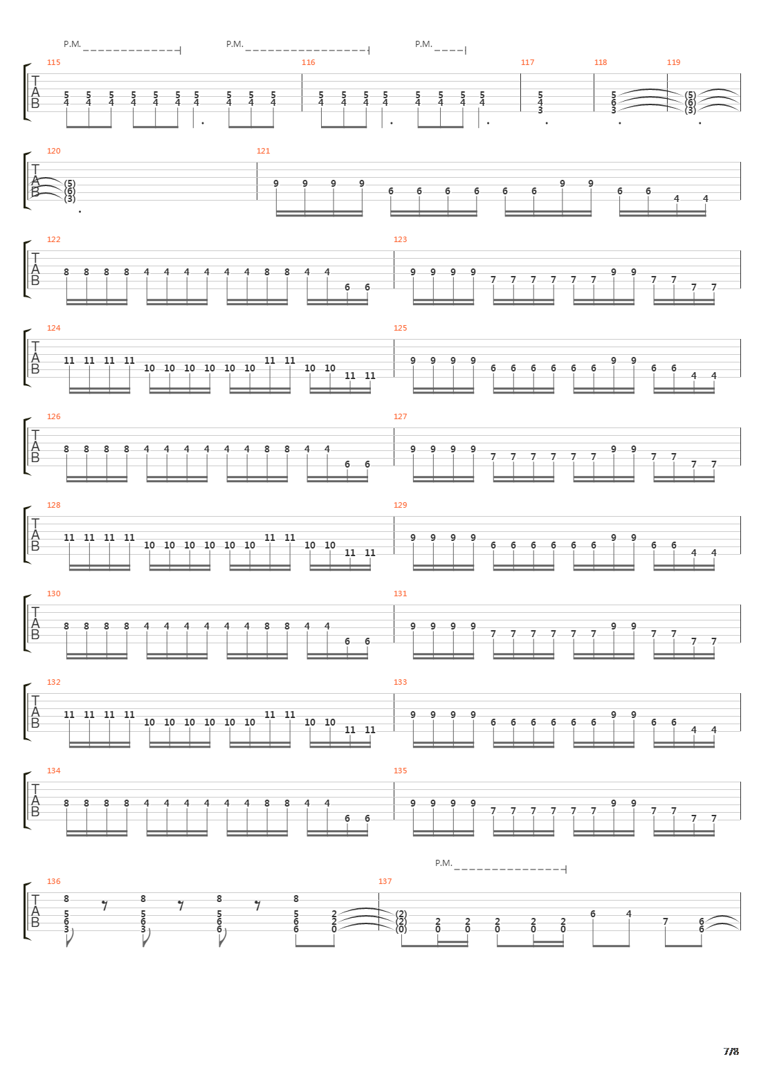 Abysmal吉他谱