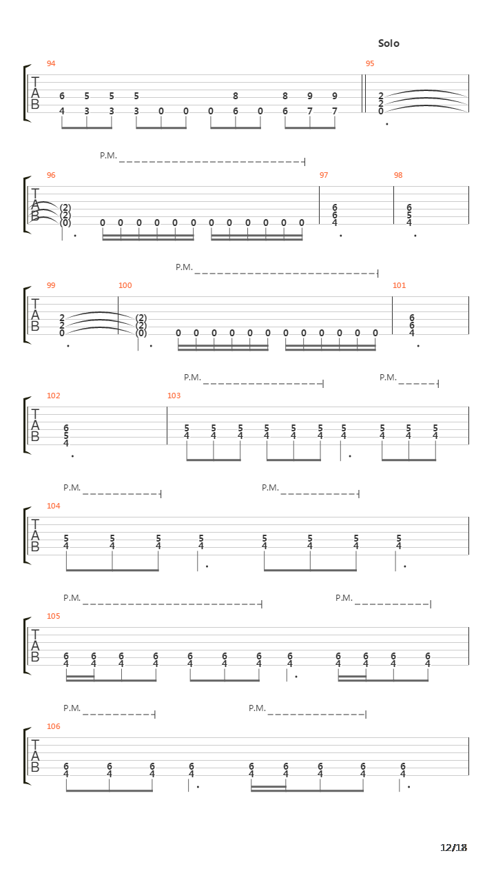 Abysmal吉他谱