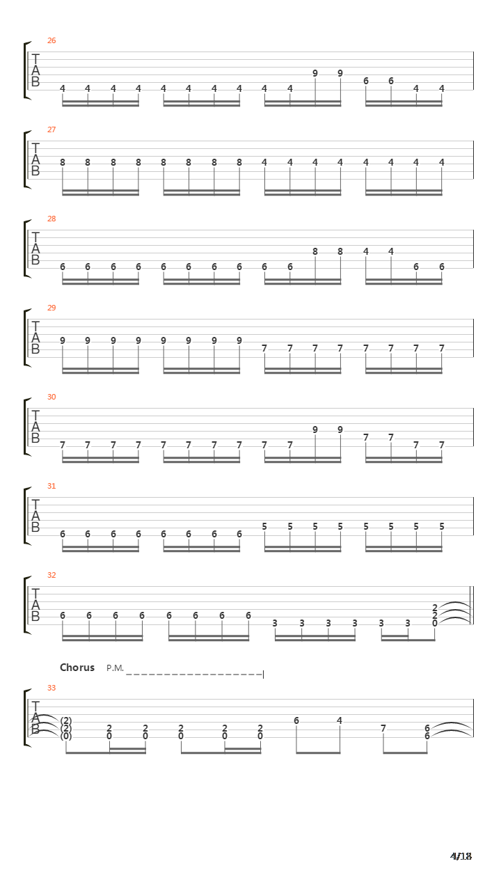 Abysmal吉他谱