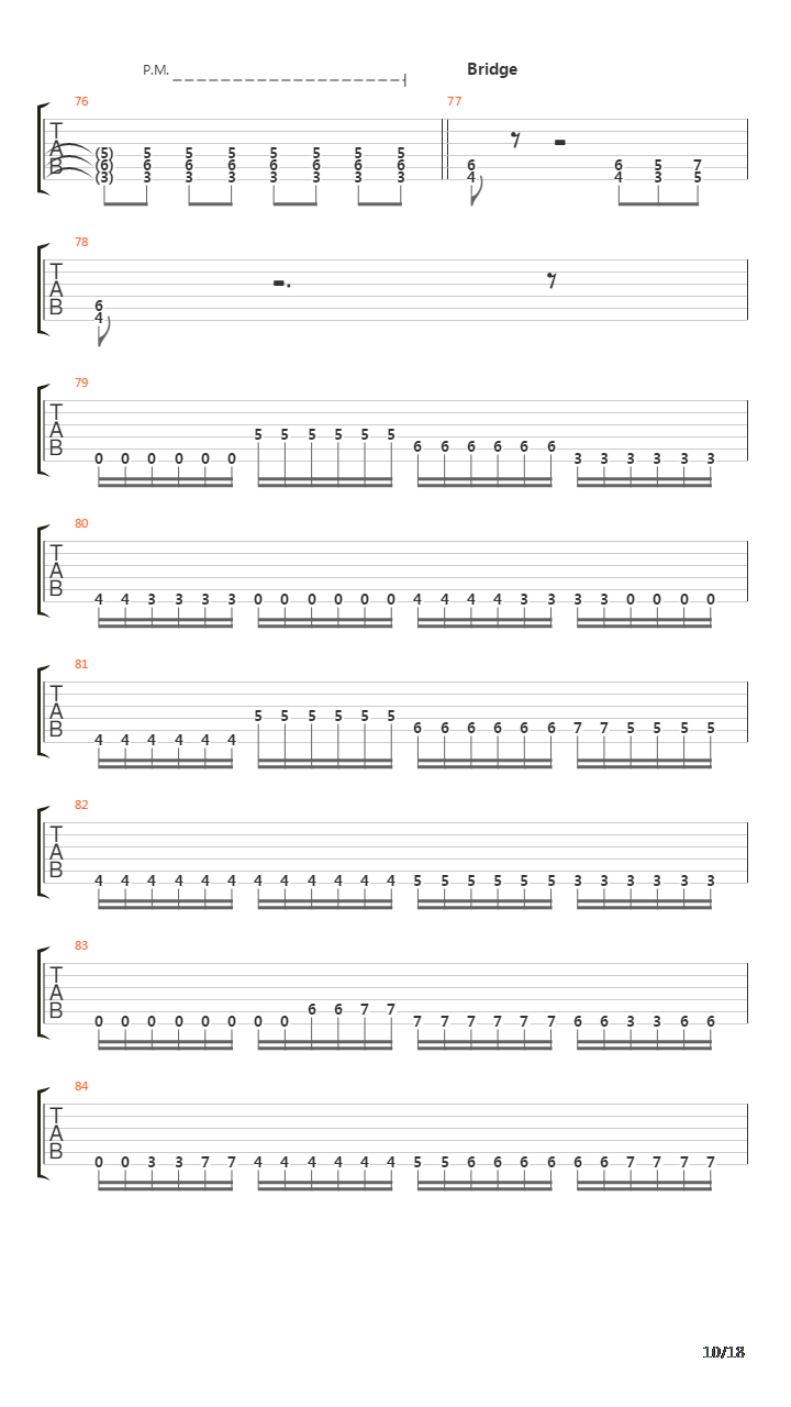 Abysmal吉他谱