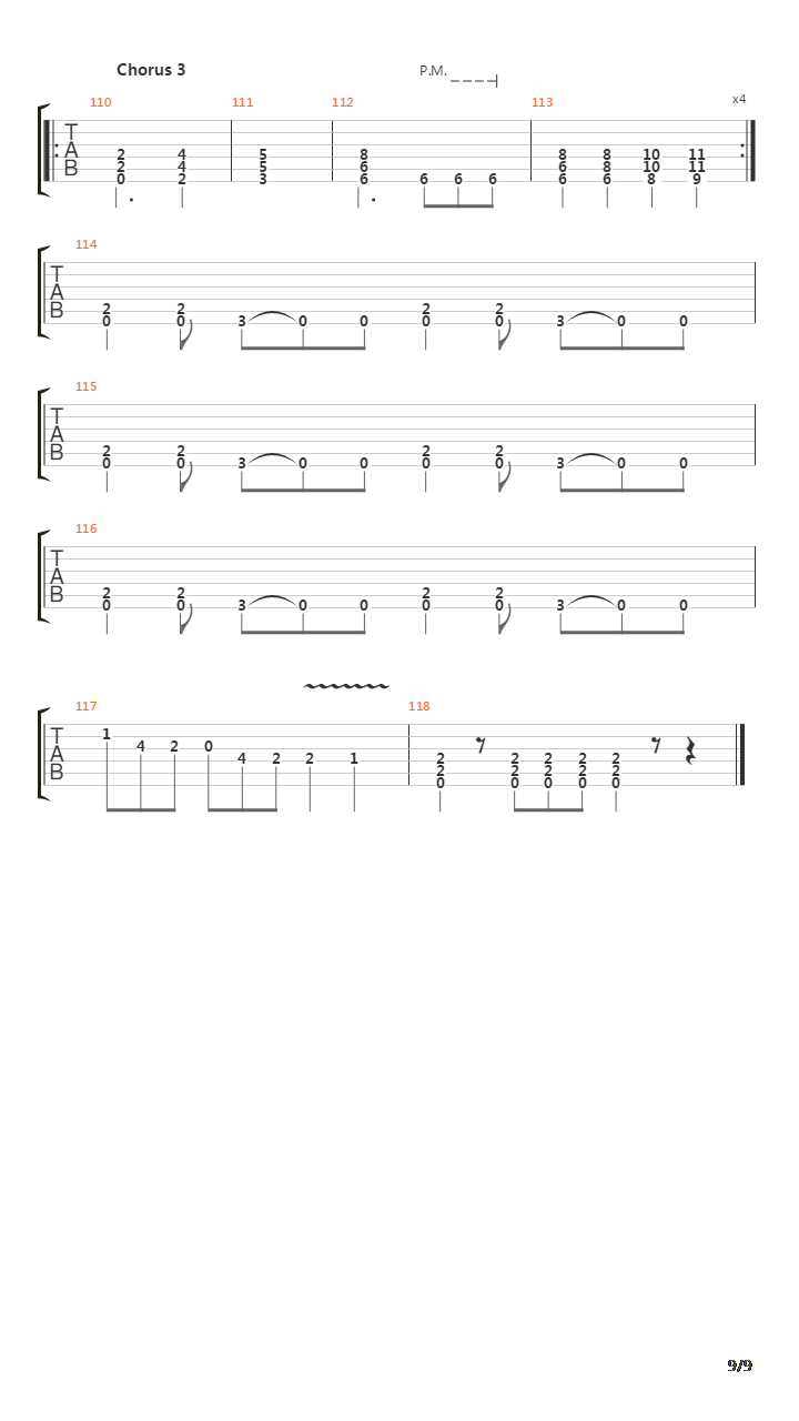 Carpathia吉他谱