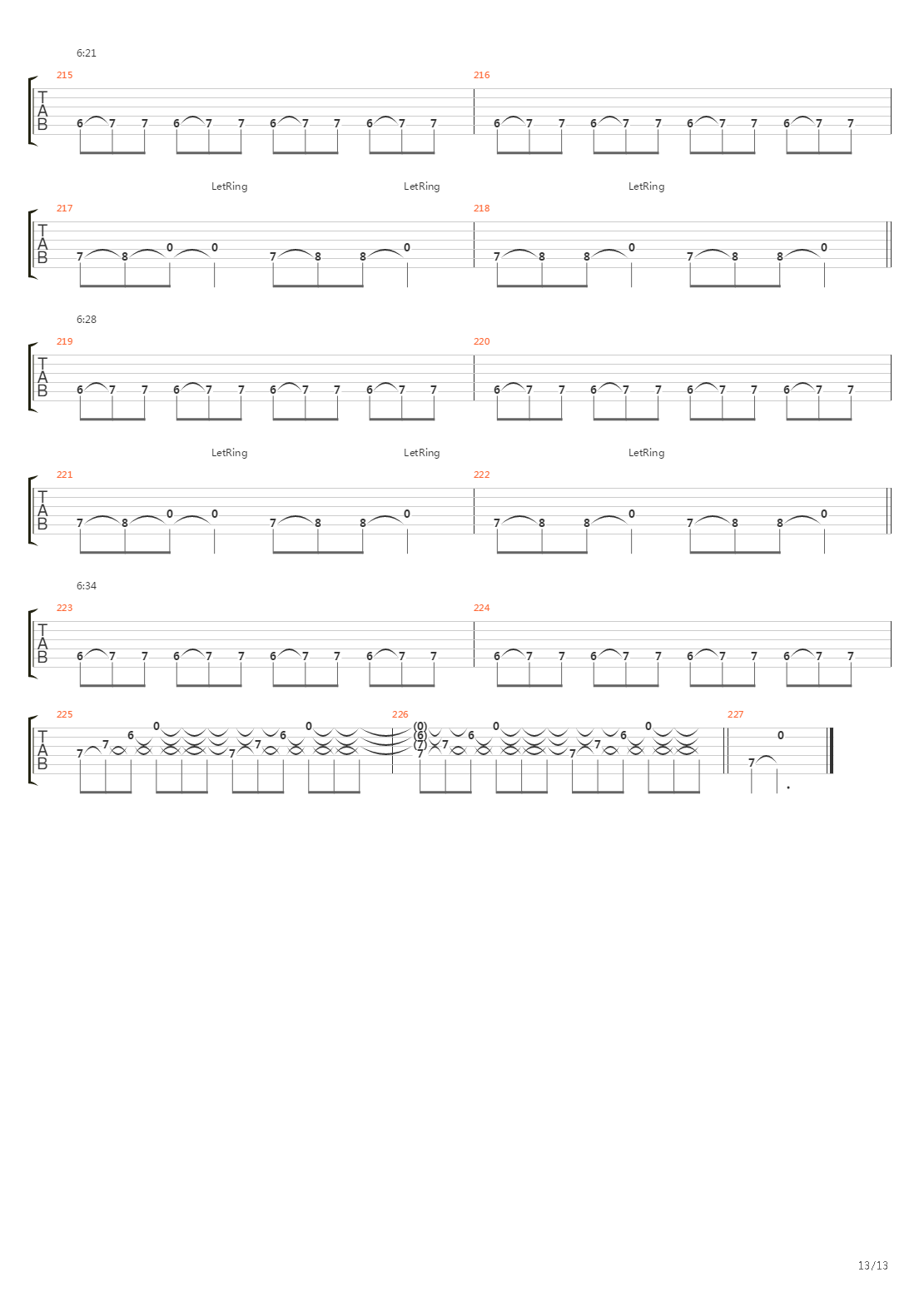 Randa吉他谱