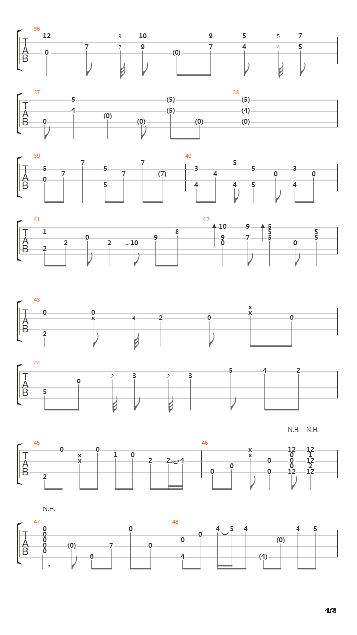 first love [utada hikaru]吉他谱