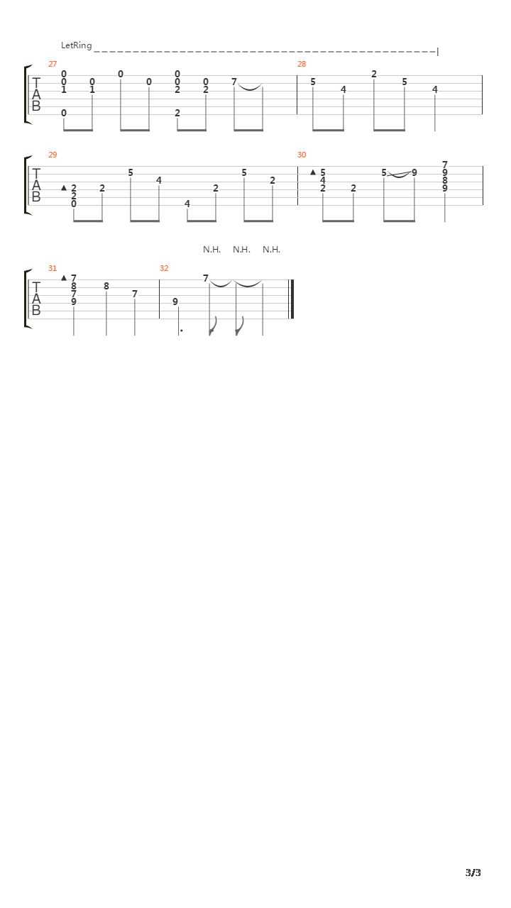 ハルカノココロ（全版）吉他谱