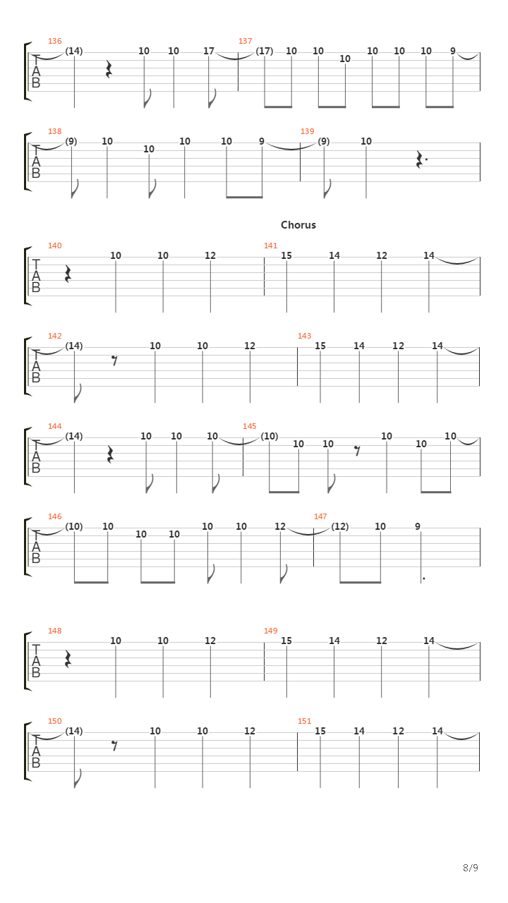 sign吉他谱