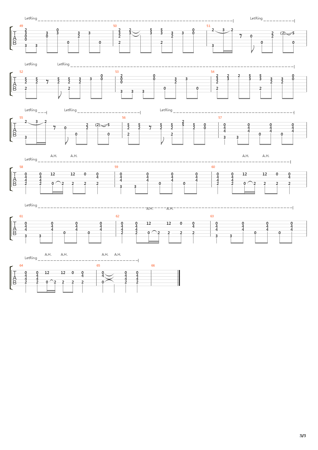 Maps吉他谱