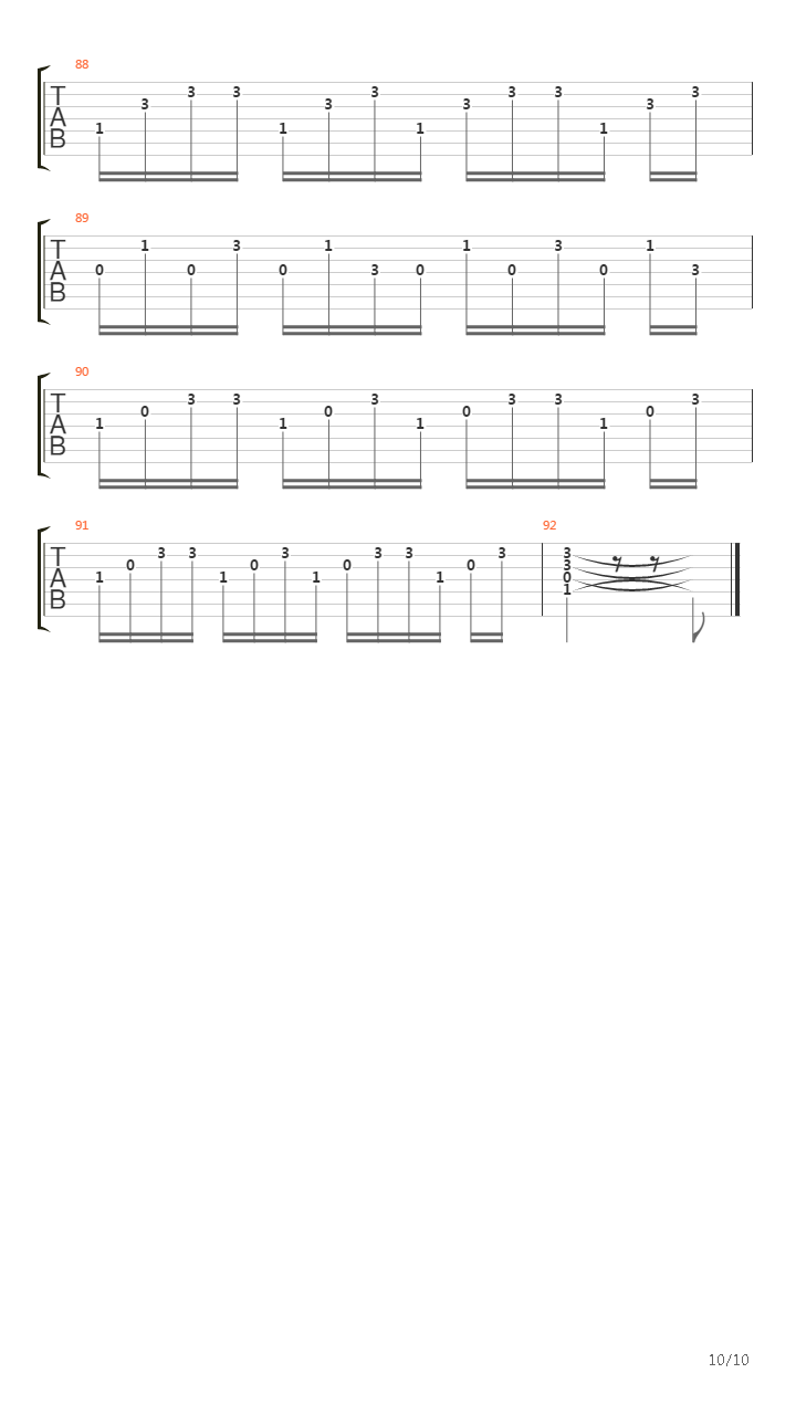 Para Mexer吉他谱