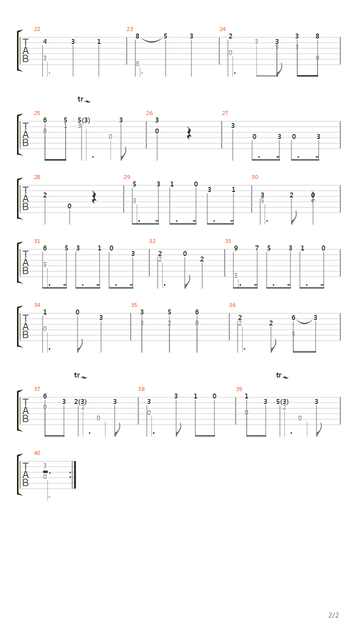 Sonata In B Flat For Cello Continuo Rv 43 Paris 3 - Part 1 Largo吉他谱