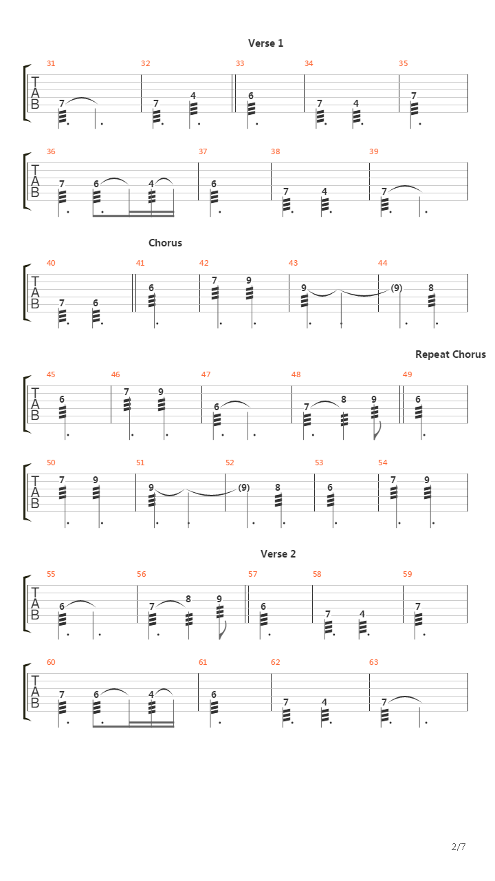 An Oath To The Void吉他谱