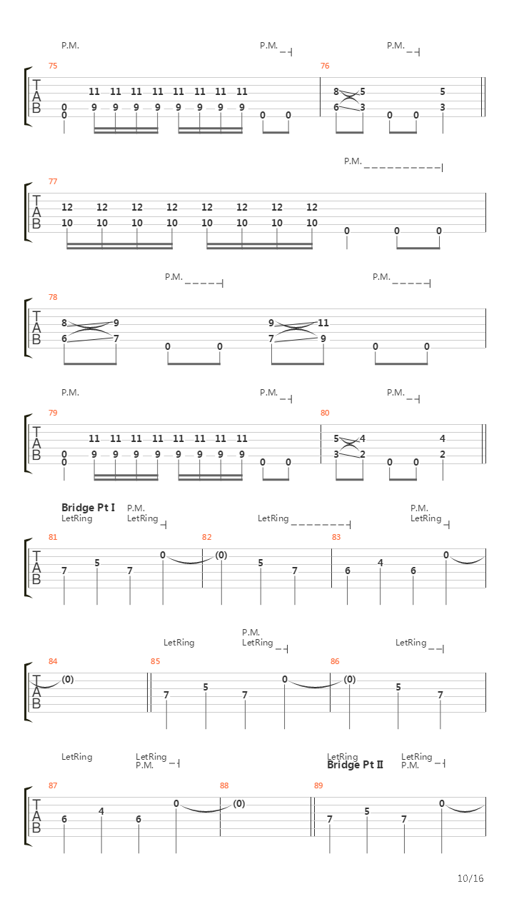 Upon Pillars Of Dust吉他谱