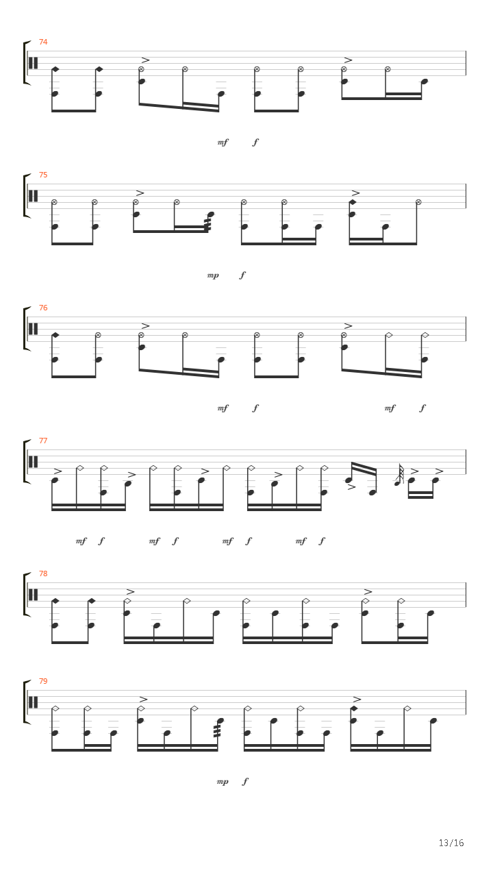 Angels吉他谱