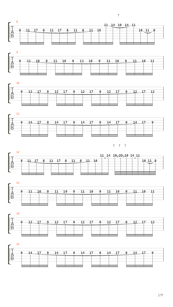 The Stage吉他谱