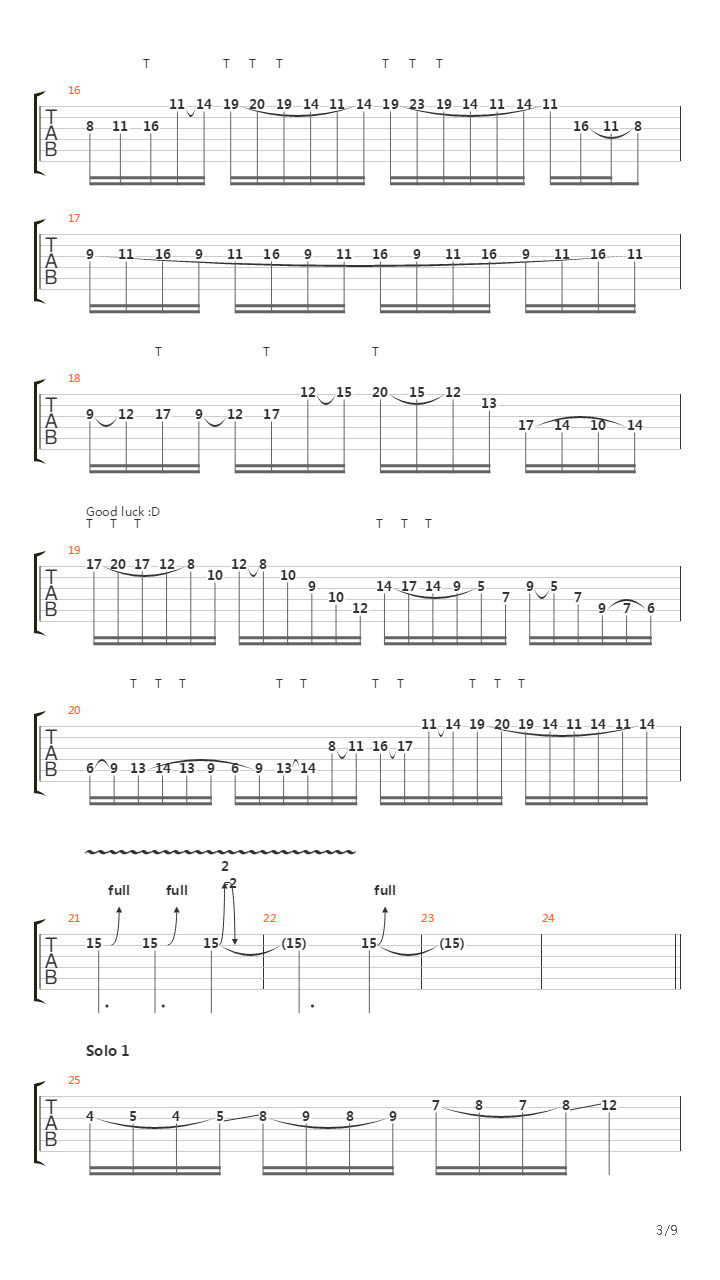 The Stage吉他谱