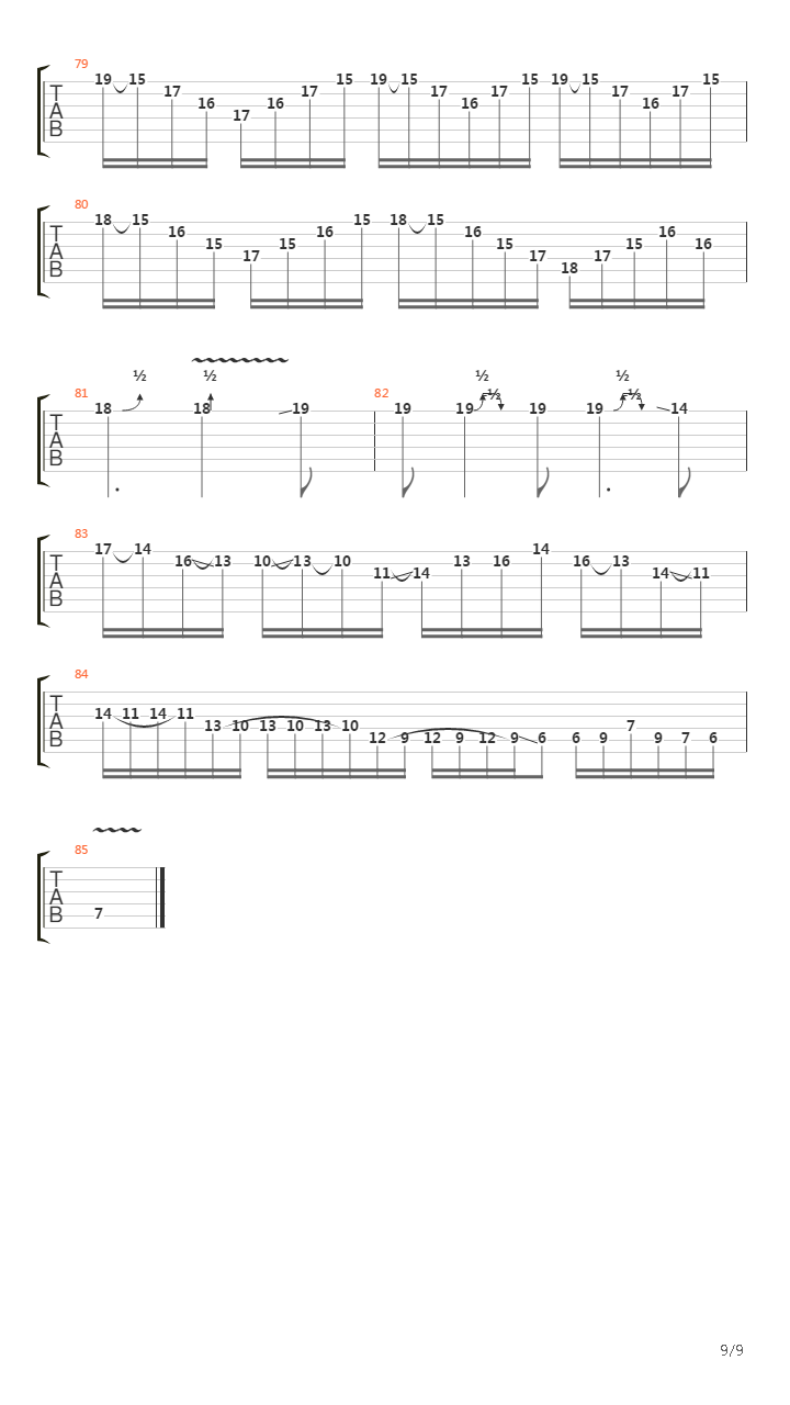 The Stage吉他谱