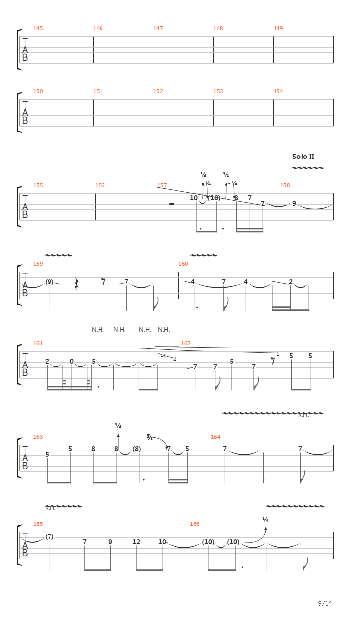 The Stage吉他谱