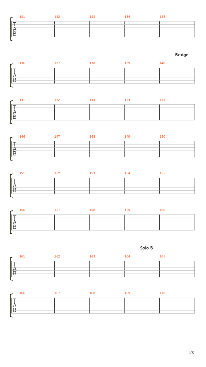 The Stage吉他谱