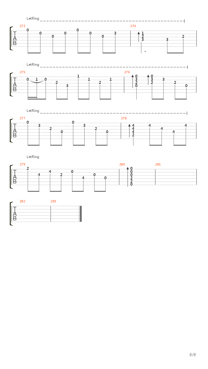 The Stage吉他谱