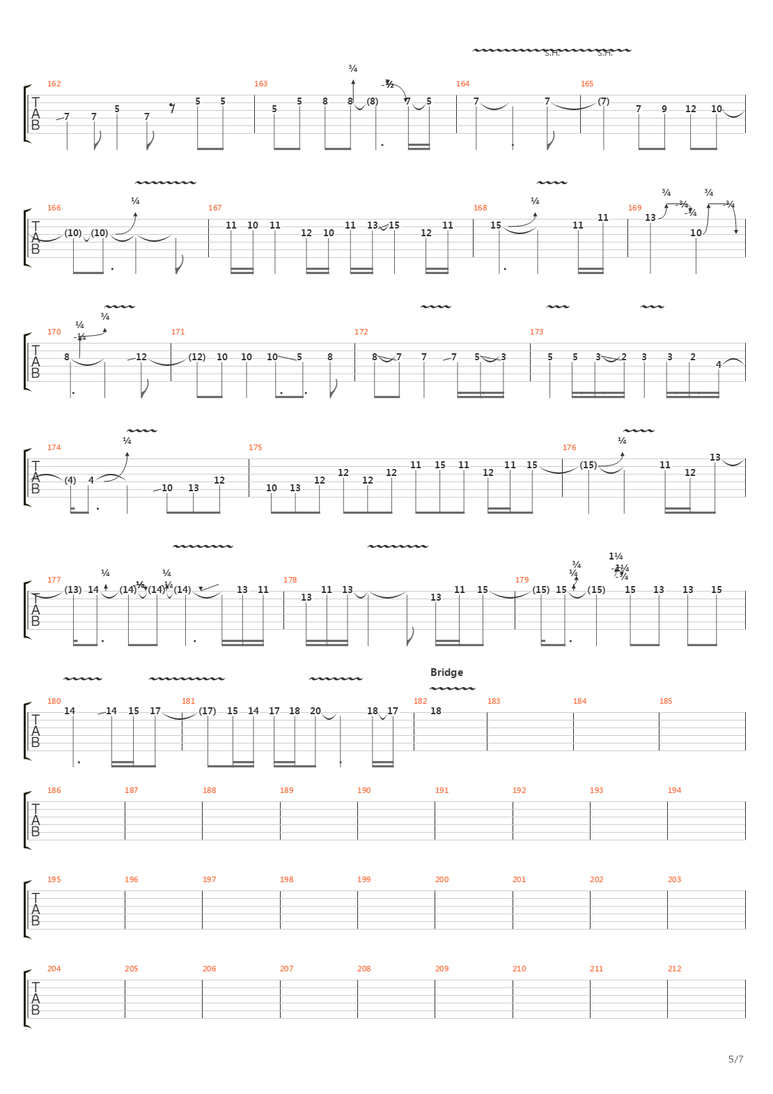 The Stage吉他谱