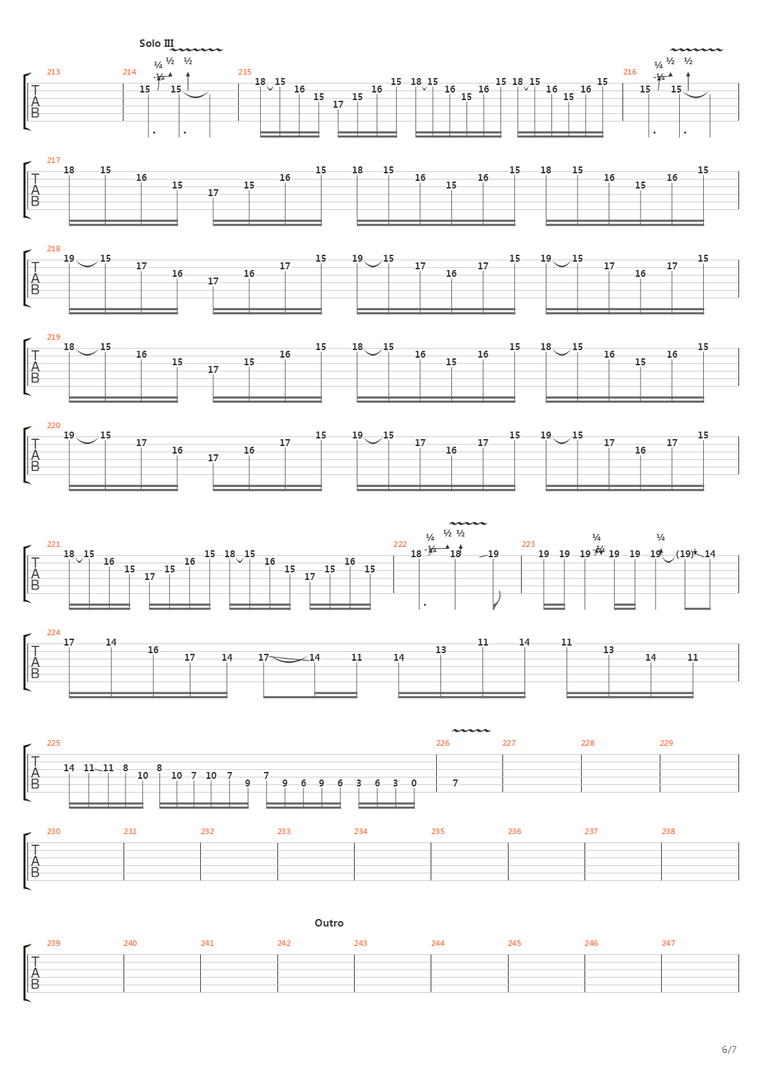 The Stage吉他谱