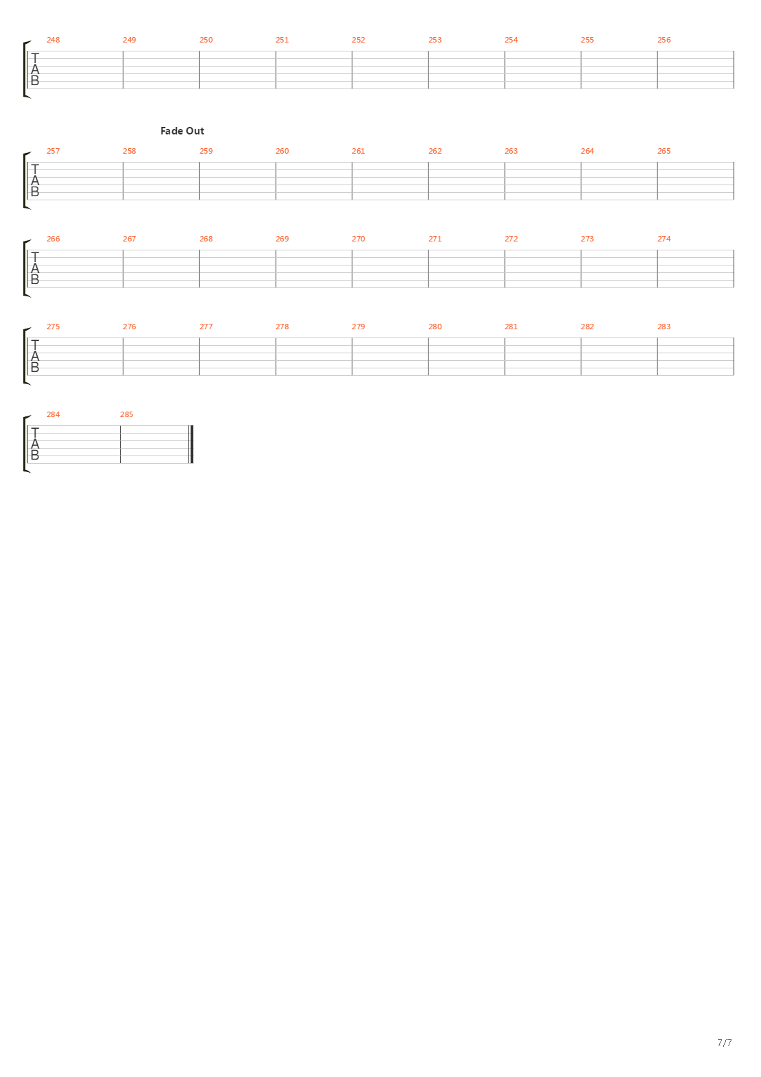 The Stage吉他谱