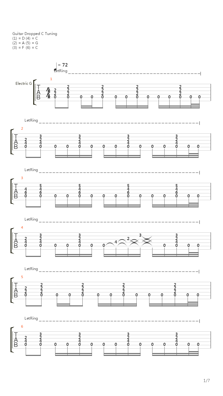Iraila吉他谱