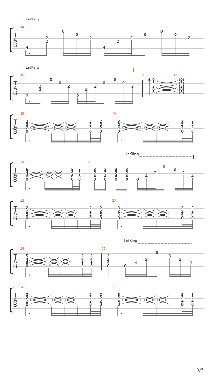 Iraila吉他谱