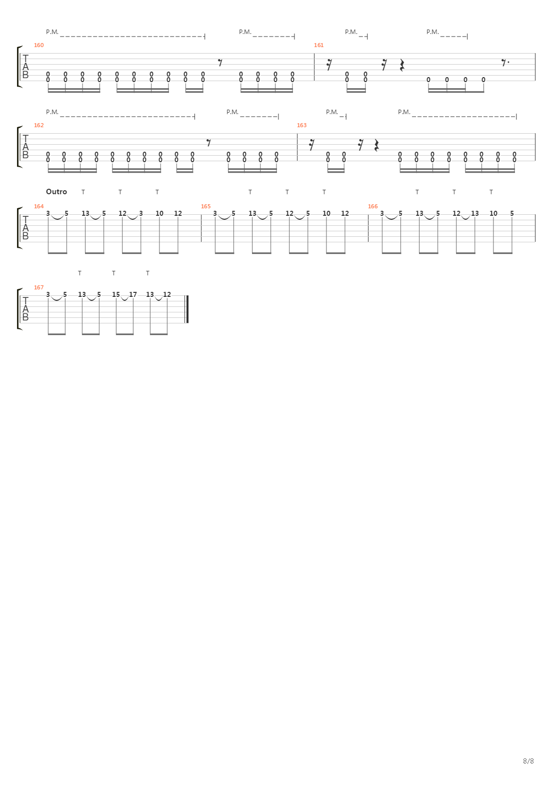 Exodus吉他谱