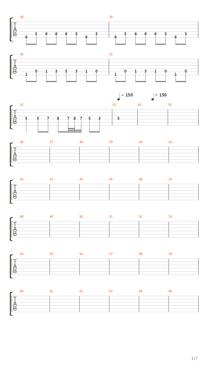 Nosferatu吉他谱