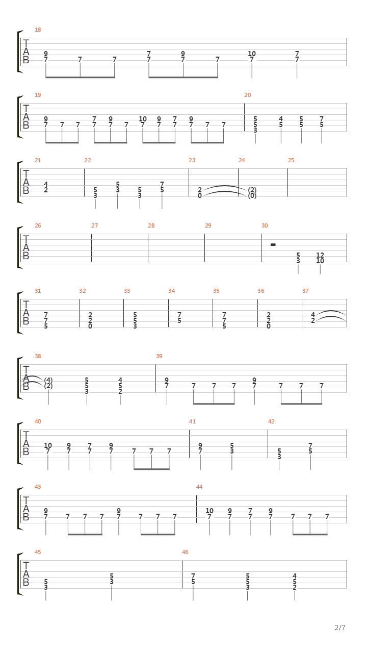 Stormborn吉他谱