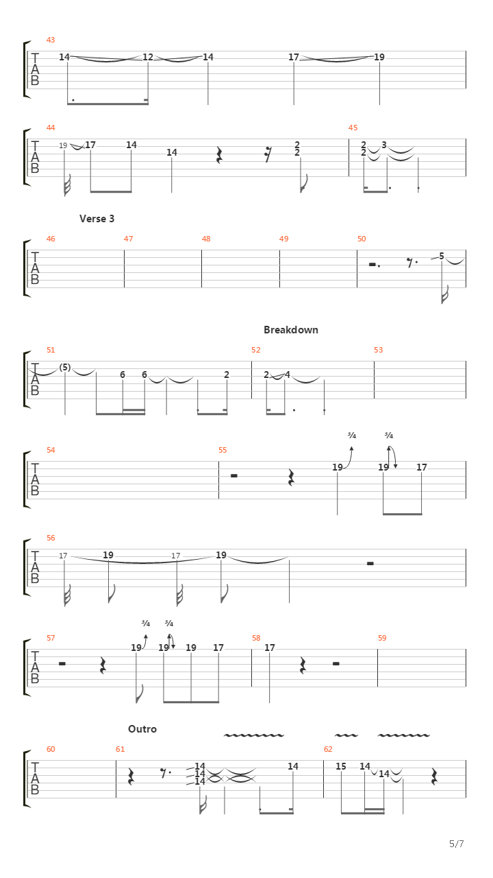 Beth Rest吉他谱