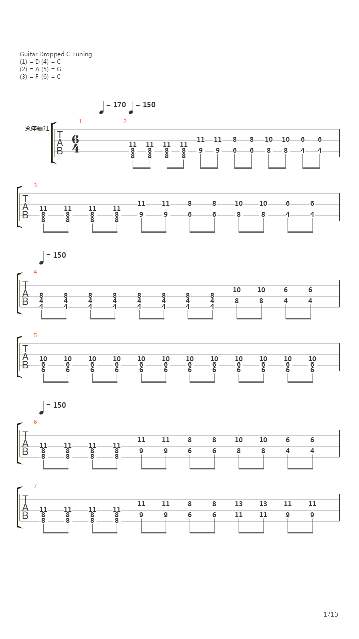 Promises Air吉他谱