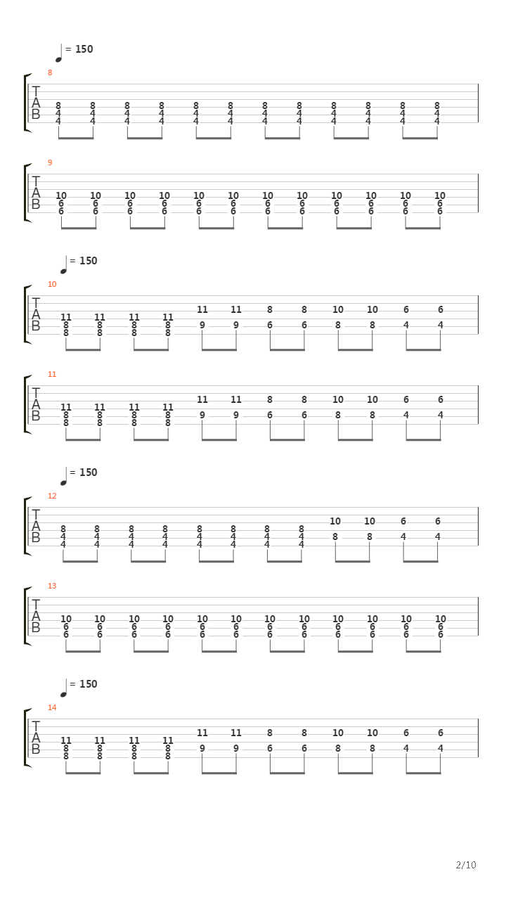 Promises Air吉他谱