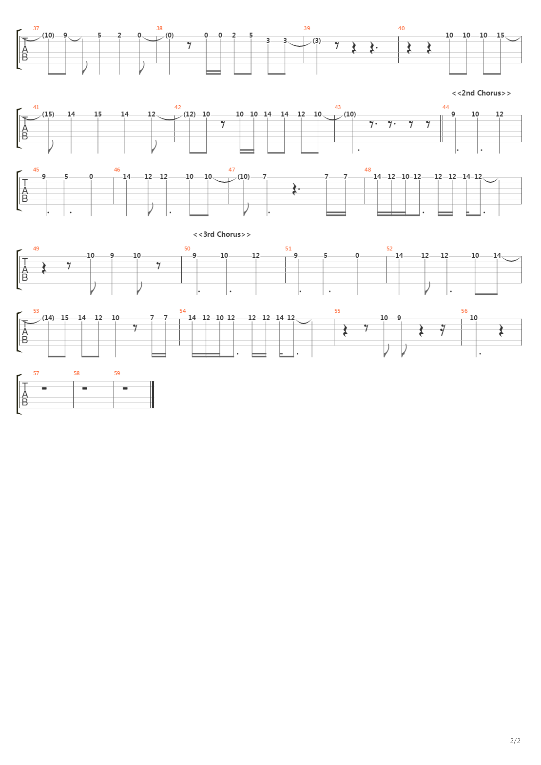 Road To Nowhere吉他谱