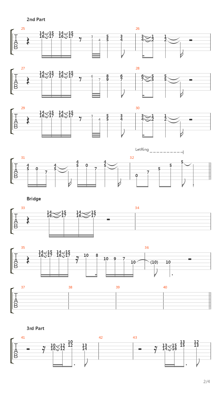 Jam Man吉他谱