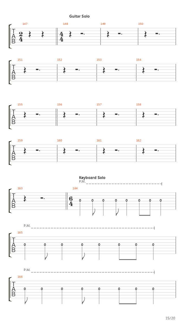Abyss吉他谱