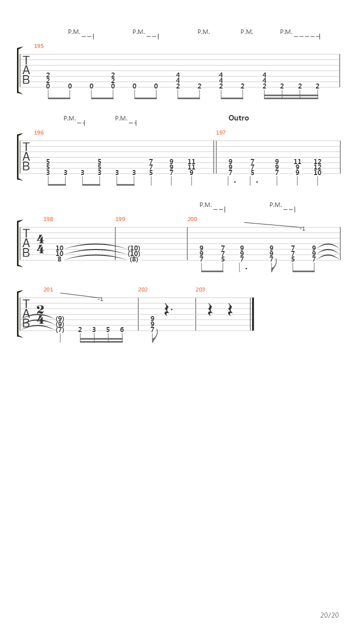 Abyss吉他谱