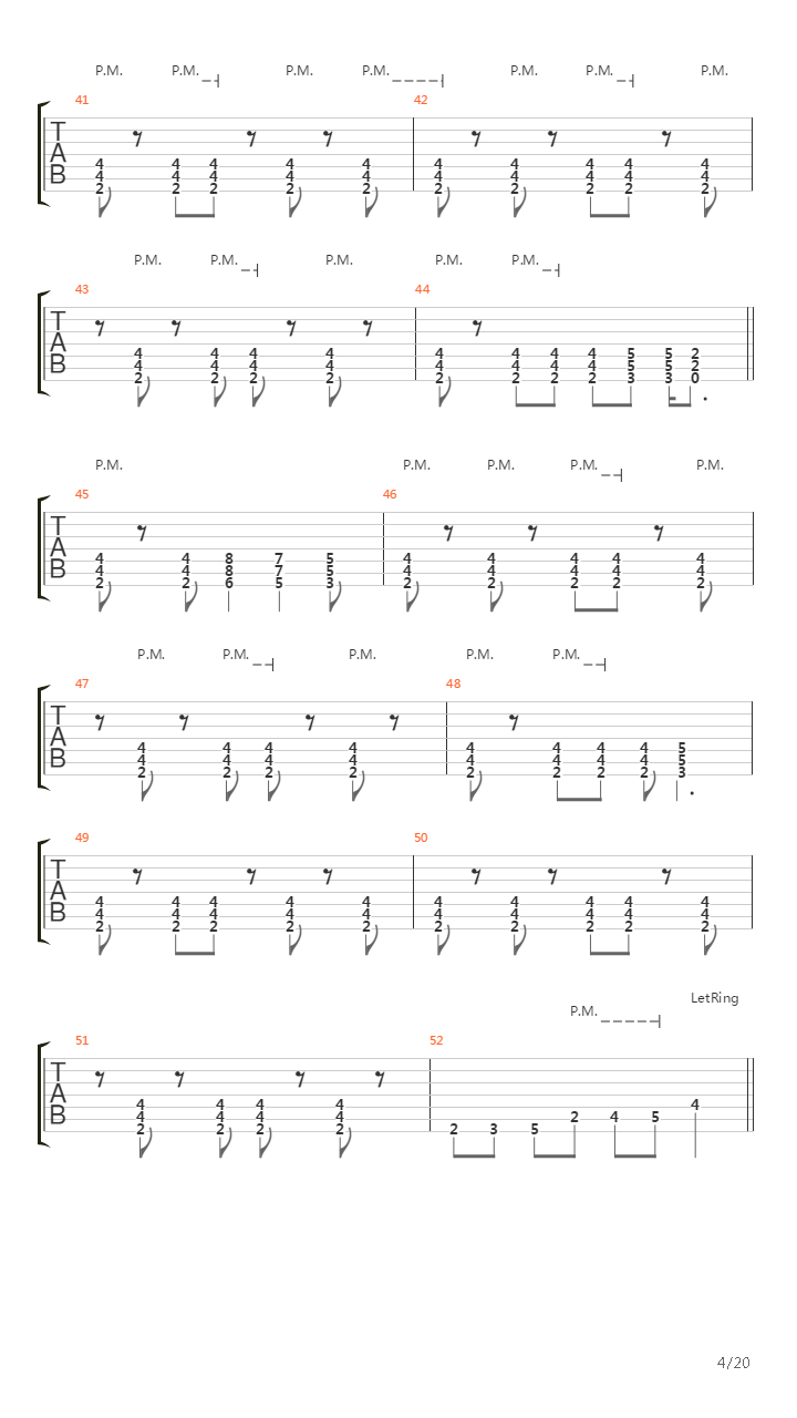 Abyss吉他谱