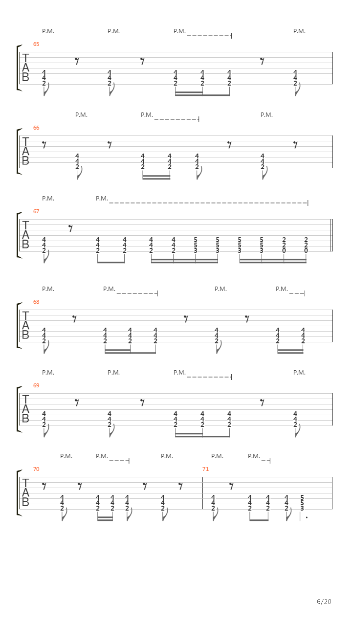 Abyss吉他谱