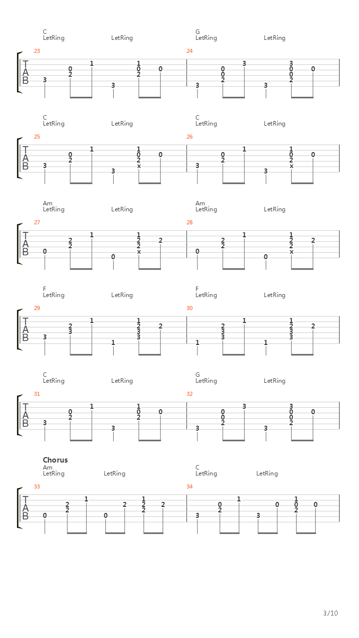 I Will Follow You Into The Dark吉他谱