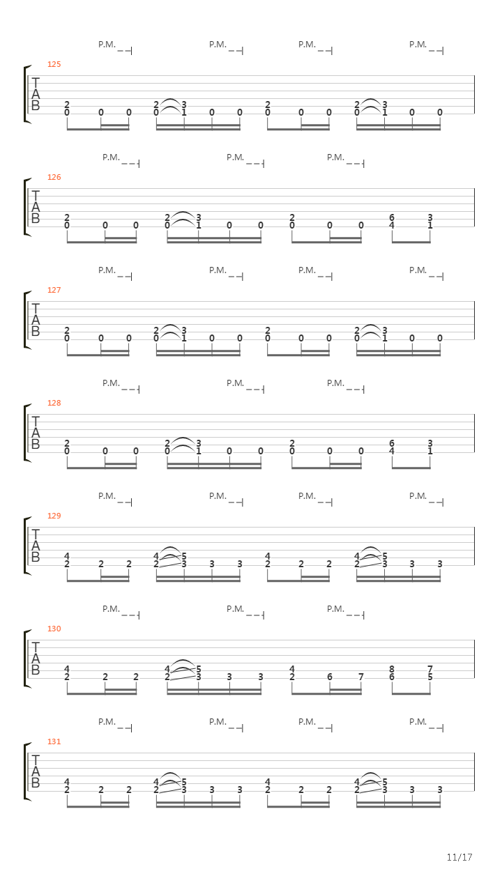 Gelid Remains吉他谱