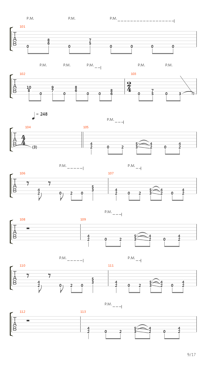 Gelid Remains吉他谱