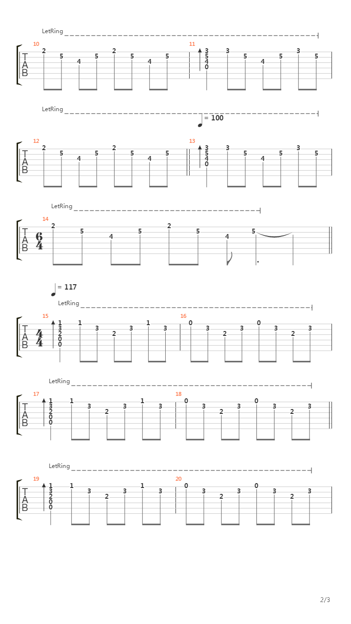 Northern Hymn吉他谱