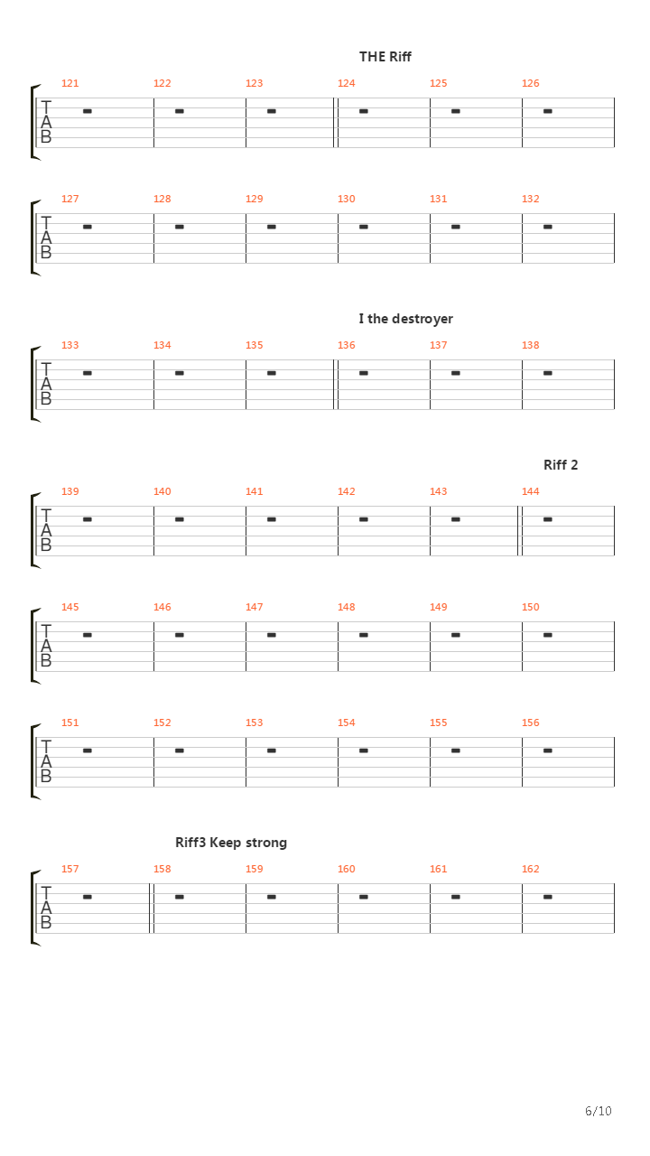 Higher吉他谱