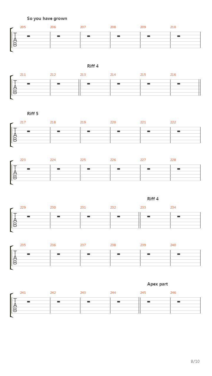 Higher吉他谱