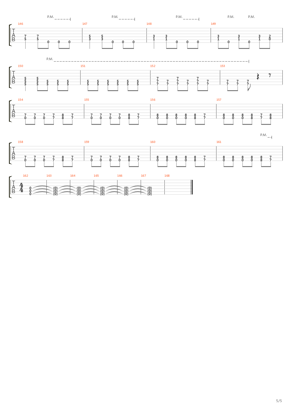 Tyrant吉他谱