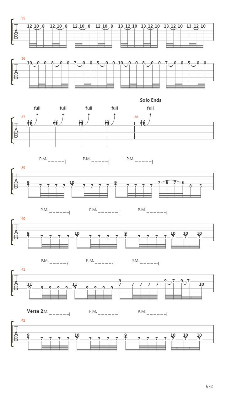 Panzerkommando吉他谱
